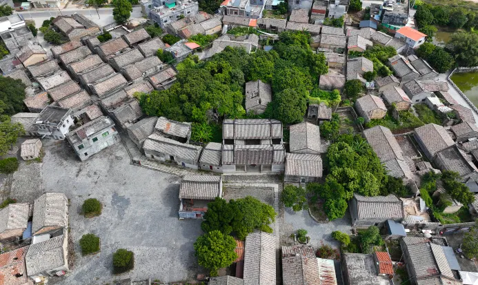 惠州龍華旭日村的嶺南圍屋格局 惠州龍華旭日村的嶺南圍屋格局
