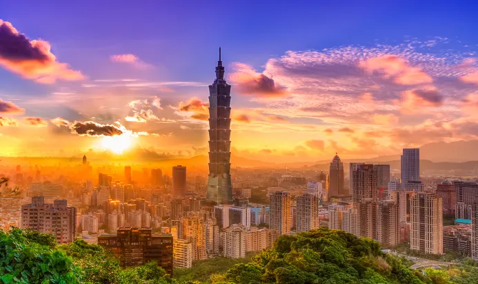 台北101大樓城市夜景 台北101大樓城市夜景