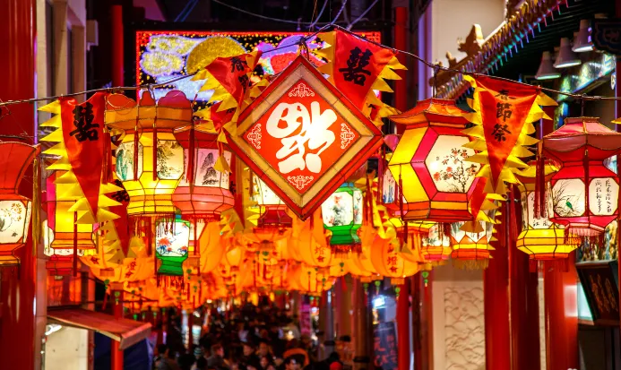 長崎新地中華街，日本三大中華街之一