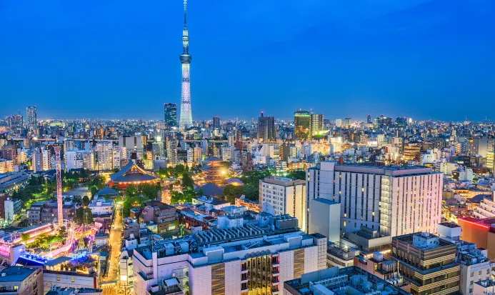 東京晴空塔夜景 東京晴空塔夜景