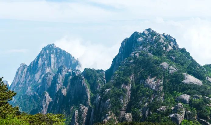 黃山自然風光