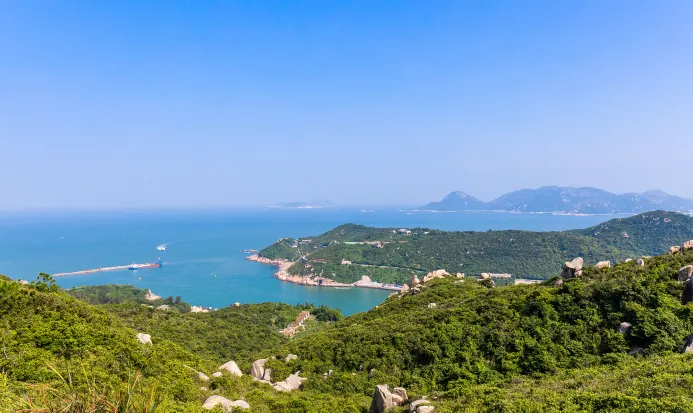 東澳島南沙灣沙灘風光