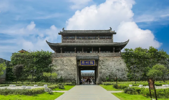 歙縣徽州古城的街巷 歙縣徽州古城的街巷