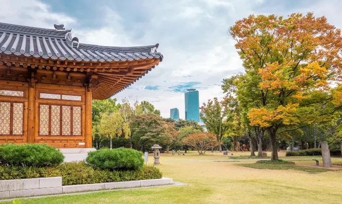 首爾夏季城市景觀 首爾夏季城市景觀