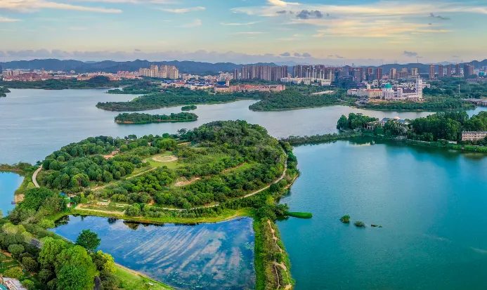 松山湖生態景區湖區風光 松山湖生態景區湖區風光