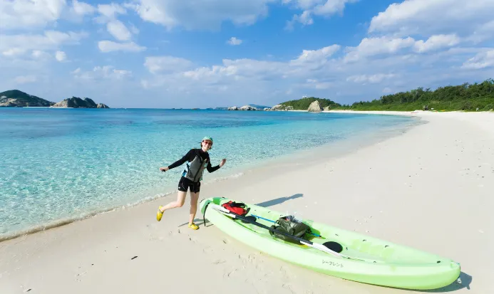 渡嘉敷島海灘自然風光,沖繩潛水勝地 渡嘉敷島海灘自然風光,沖繩潛水勝地