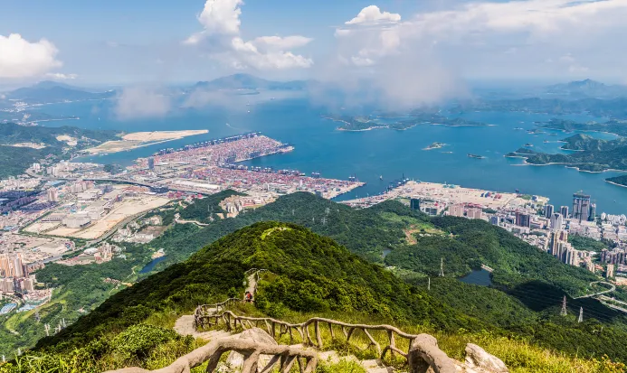 深圳梧桐山國家森林公園山景 深圳梧桐山國家森林公園山景