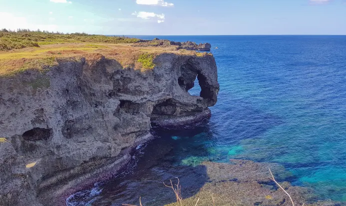 沖繩那霸夏日海灘風光 沖繩那霸夏日海灘風光