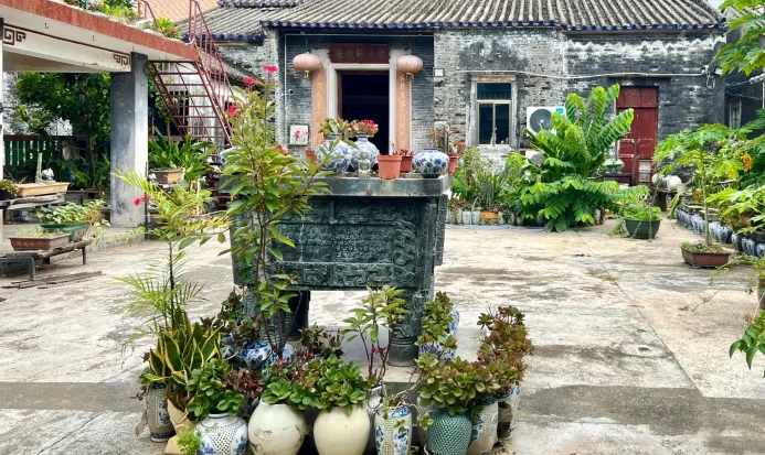 中山古鶴村的僑鄉建築與水鄉風貌 中山古鶴村的僑鄉建築與水鄉風貌