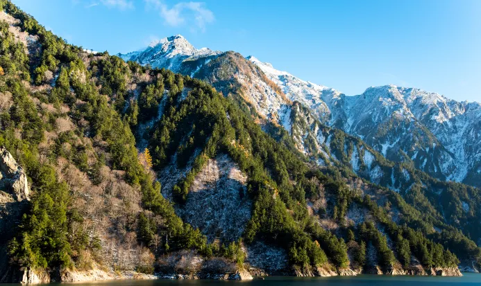 立山黑部阿爾卑斯山脈壯闊景色
