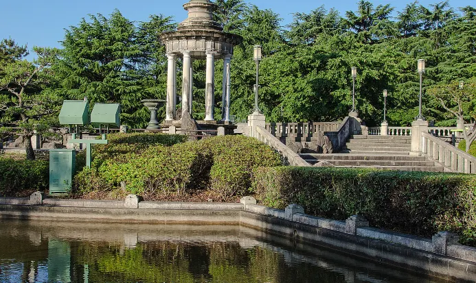 名古屋鶴舞公園秋景