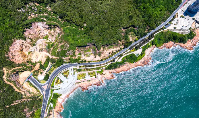 汕頭南澳島的海岸自然風光 汕頭南澳島的海岸自然風光