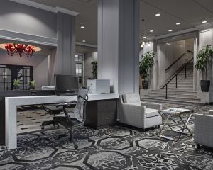 香港-底特律自由行 全日本空輸株式會社+底特律市中心希爾頓逸林套房酒店-福特謝爾比