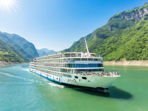 4-晚 河輪,三峽河輪 中國 巫山-奉節-豐都 河輪