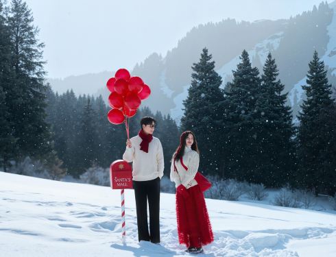 6日5晚  · 雪季必衝＆宿中央大街商圈＆兒童下單送門票＆天池冰瀑延吉逛吃＋温泉酒店＋雪鄉暖炕＆滑雪3H或雪地摩托2选1
