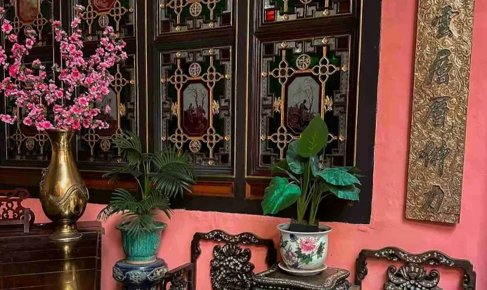檳城僑生博物館內部陳設 檳城僑生博物館內部陳設