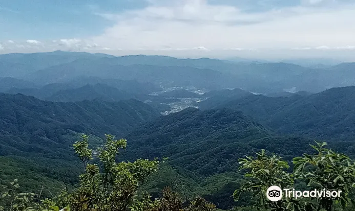 洪川郡白德山嘅冬日山景 洪川郡白德山嘅冬日山景