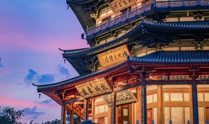 常州天寧寶塔的古典建築