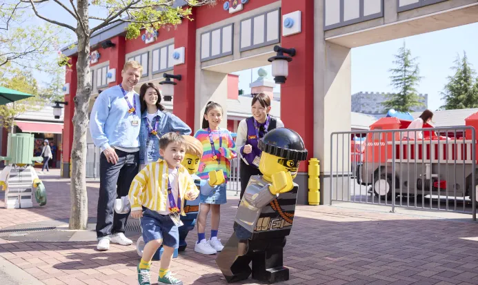 樂高樂園的樂高主題園區與遊樂設施 樂高樂園的樂高主題園區與遊樂設施