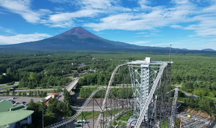 富士急樂園遠眺景觀
