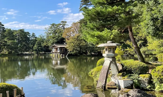 金澤兼六園秋季紅葉美景