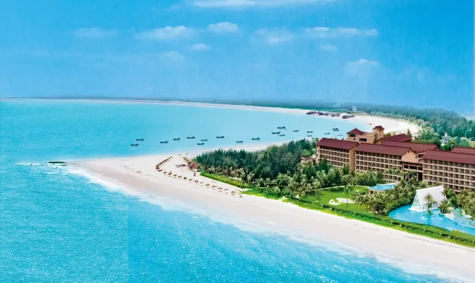 浪漫海岸度假區的礁石與沙灘 浪漫海岸度假區的礁石與沙灘