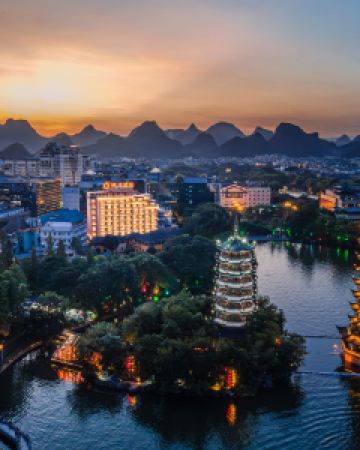 【桔子酒店（桂林兩江四湖象鼻山店）】桂林酒店+高鐵 3-5天自由行套票