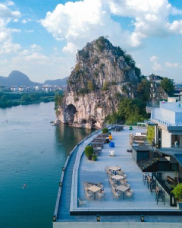 【SYYF詩與遠方·灕江院子酒店（桂林象鼻山兩江四湖店）】桂林酒店+高鐵 3-5天自由行套票