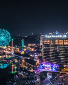 【桔子酒店（佛山順德華僑城歡樂海岸PLUS店）】佛山酒店+高鐵 2-5天自由行套票