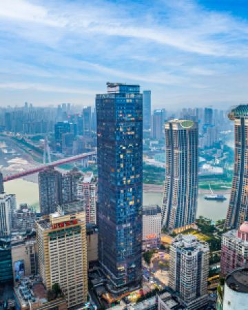 重慶亞善高空江景酒店（解放碑來福士廣場店）5天4晚自由行套票