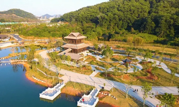 金鐘湖公園湖景 金鐘湖公園湖景