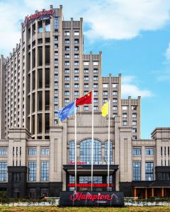 【南昌紅谷灘希爾頓歡朋酒店】南昌酒店+高鐵 3-5 天自由行套票