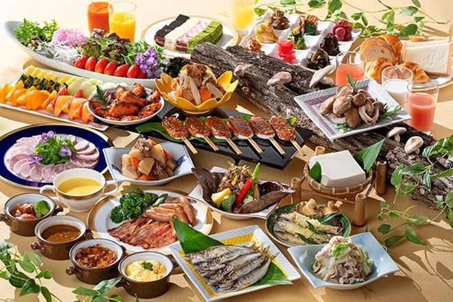 岐阜GRAND 溫泉朝食