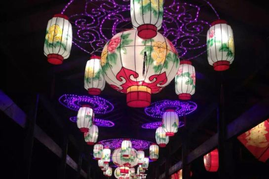 中國赤壁三國花燈節