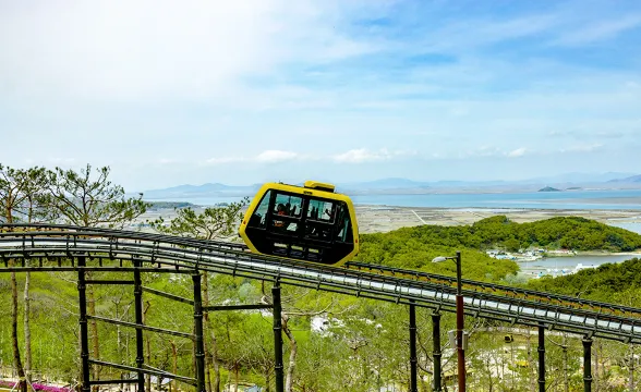 華蓋山單軟軌來回乘坐體驗