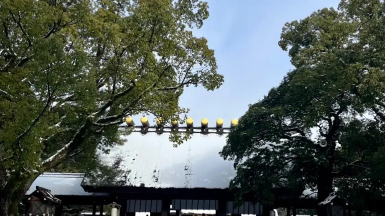 熱田神宮冬天