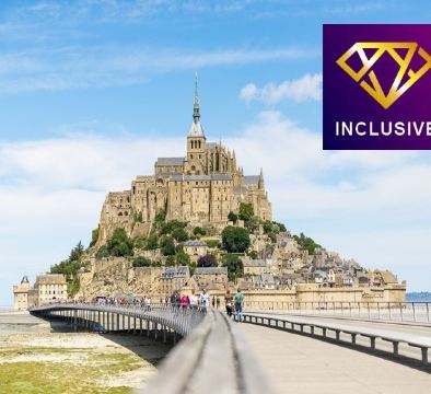 法國+摩納哥 (蒙地卡羅)  南北部浪漫風情11天之旅【優遊全包】~一次過參觀「世界文化遺產」聖米歇爾山/薰衣草博物館/古羅馬水道橋~加爾橋/卡卡頌城堡/雪儂梭古堡(淑女城堡)、即開即食生蠔半打及白酒