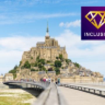 法國+摩納哥 (蒙地卡羅)  南北部浪漫風情11天之旅【優遊全包】~一次過參觀「世界文化遺產」聖米歇爾山/薰衣草博物館/古羅馬水道橋~加爾橋/卡卡頌城堡/雪儂梭古堡(淑女城堡)、即開即食生蠔半打及白酒