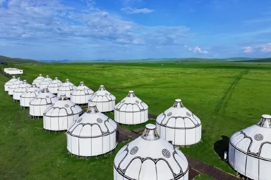 圖噶營地全新草原蒙古包