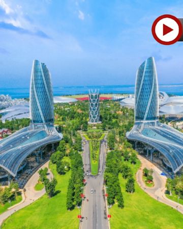 【5鑽】海南島(三亞、海口、儋州) 5天純玩豪華酒店美食團 ※ 鹿回頭山頂公園、海花島燈光秀、海花島五國溫泉城、馬鞍嶺火山口、騎樓老街、東坡書院、天涯海角、天空之山網紅打卡點、濱河網紅休閒街