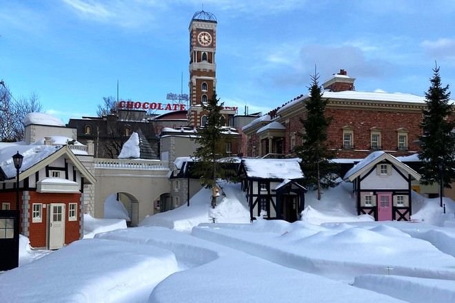 白之戀人朱古力城堡