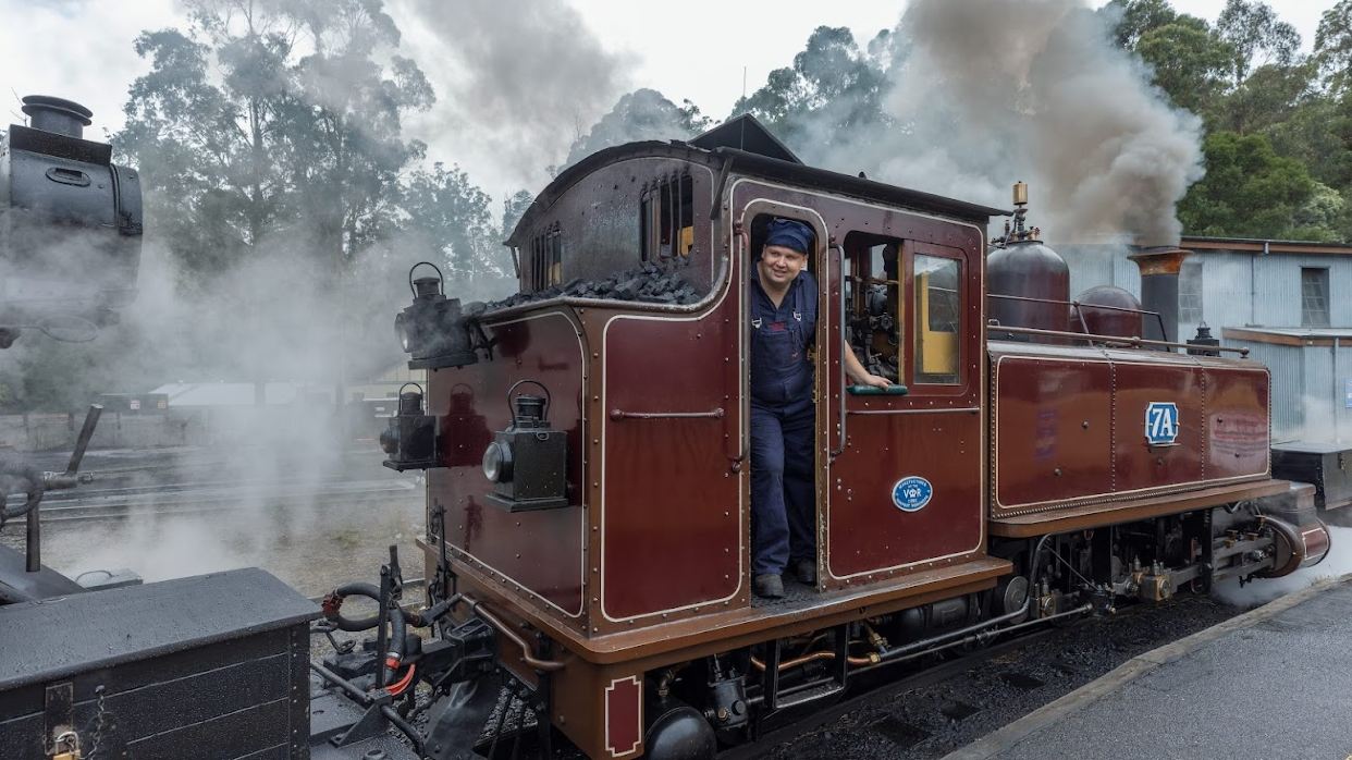 普芬古董蒸氣火車
