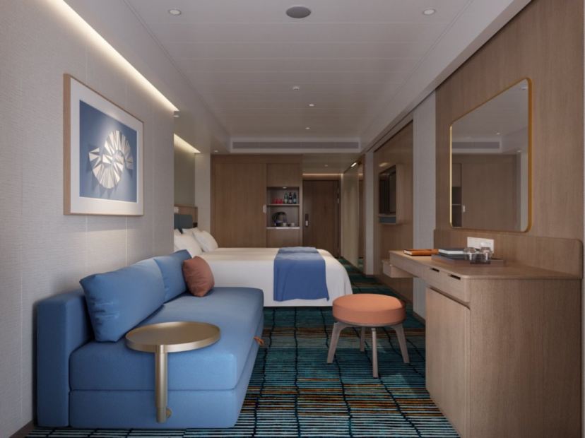 美國維多利亞《凱璇號》露台客房