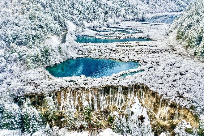 九寨溝諾日朗瀑布