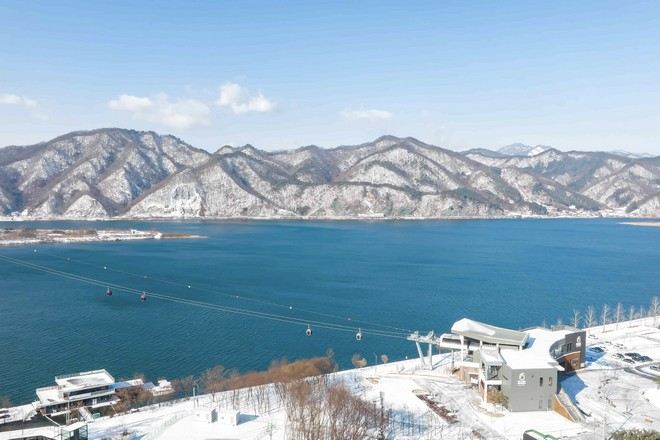 春川三岳山湖水纜車