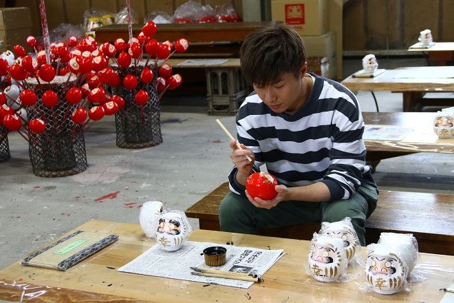 達摩不倒翁點睛體驗