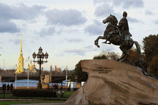 彼得大帝騎馬銅像 