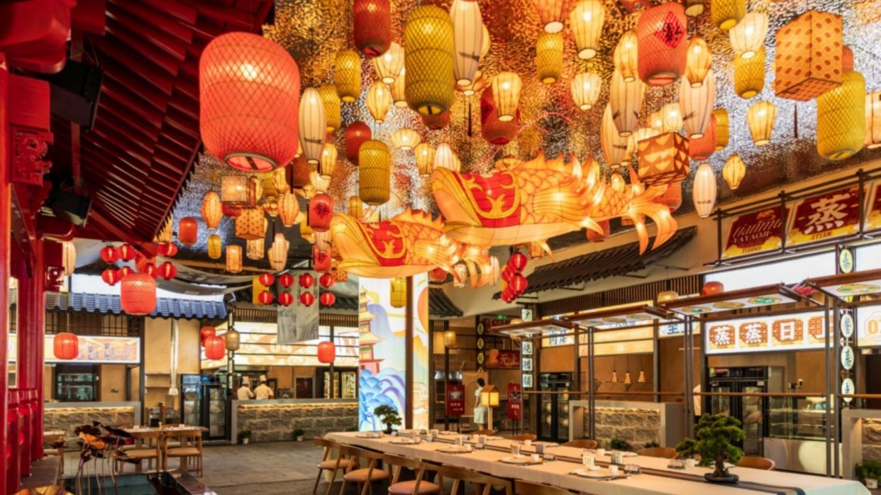 酒店中式古風自助餐(12月24及25日出發團隊適用)