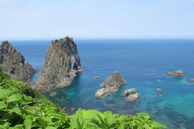 積丹半島~黃金岬(乘坐水中展望船)