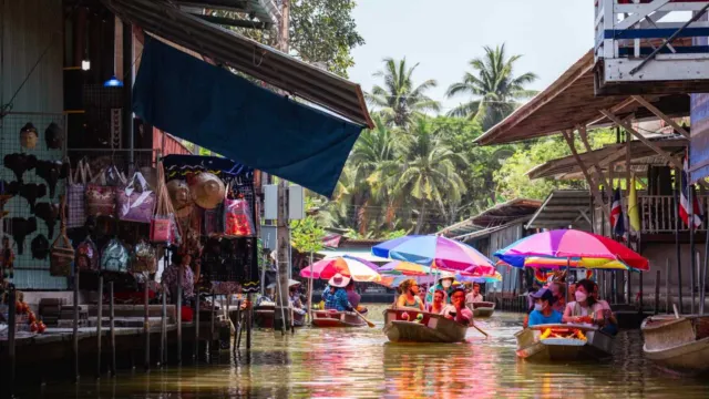 Damnoen Saduak水上市場 